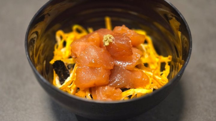 漬けマグロ 丼レシピ マグロレシピ 海鮮丼 簡単レシピ 時短レシピ 10分レシピ どんぶりレシピ おうちごはん 料理記録 和食レシピ レシピ 一覧 サムネイル