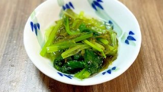 めかぶ 小松菜 簡単 作り置き めんつゆ レシピ 一覧 サムネイル