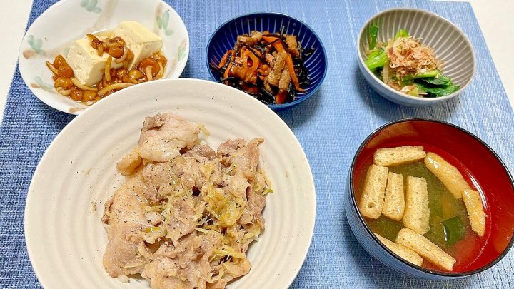 ねぎ塩豚丼 すだちレシピ 簡単どんぶり 和食献立 平日ごはん さっぱりごはん スタミナ献立 小松菜レシピ 豆腐アレンジ 味噌汁献立 おうち定食 晩ごはん献立 家庭料理 栄養バランスごはん ヘルシー 時短 献立 一覧 サムネイル